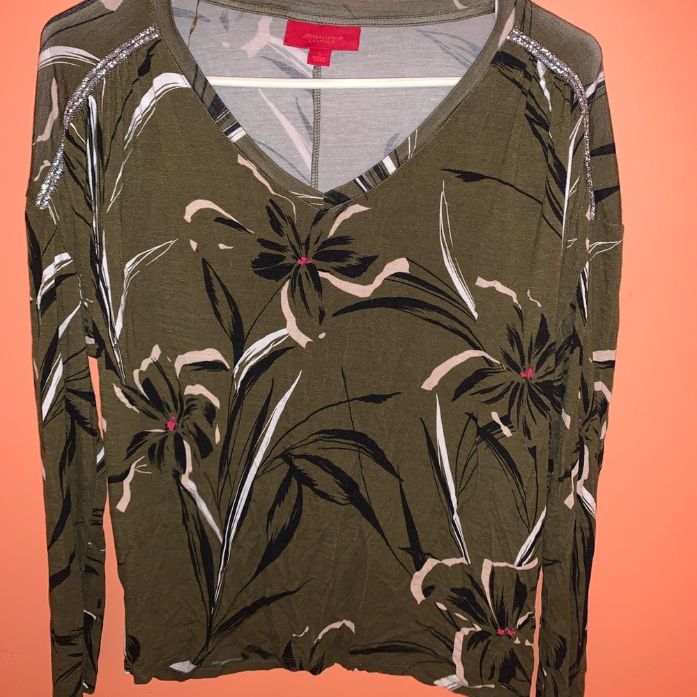 Long sleeved J.LO blouse